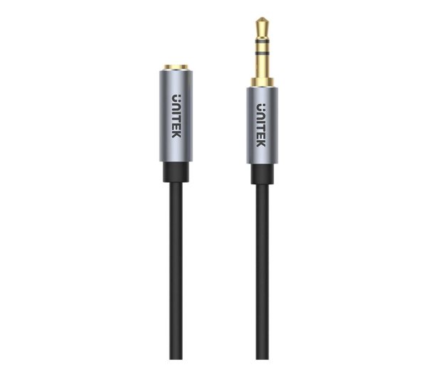 UNITEK Przedłużacz Jack 3.5mm - Jack 3.5mm 1m Y-C932ABK - 389328 - zdjęcie